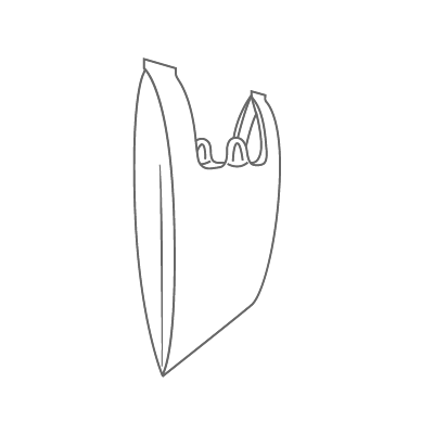 Reusable T-Shirt Bag